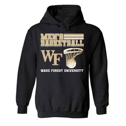Wake Forest - NCAA Men's Basketball : Lukas Bojovic - Generic Sports Shersey Hooded Sweatshirt-0