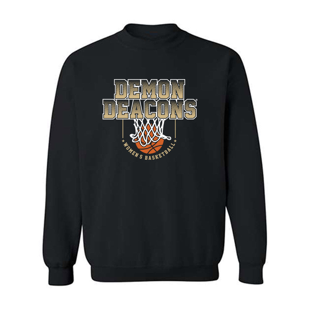Wake Forest - NCAA Women's Basketball : Mary Carter - Generic Sports Shersey Crewneck Sweatshirt-0