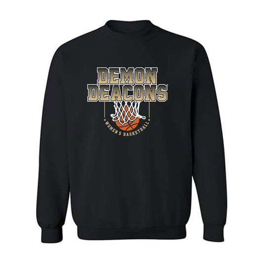 Wake Forest - NCAA Women's Basketball : Mary Carter - Generic Sports Shersey Crewneck Sweatshirt-0