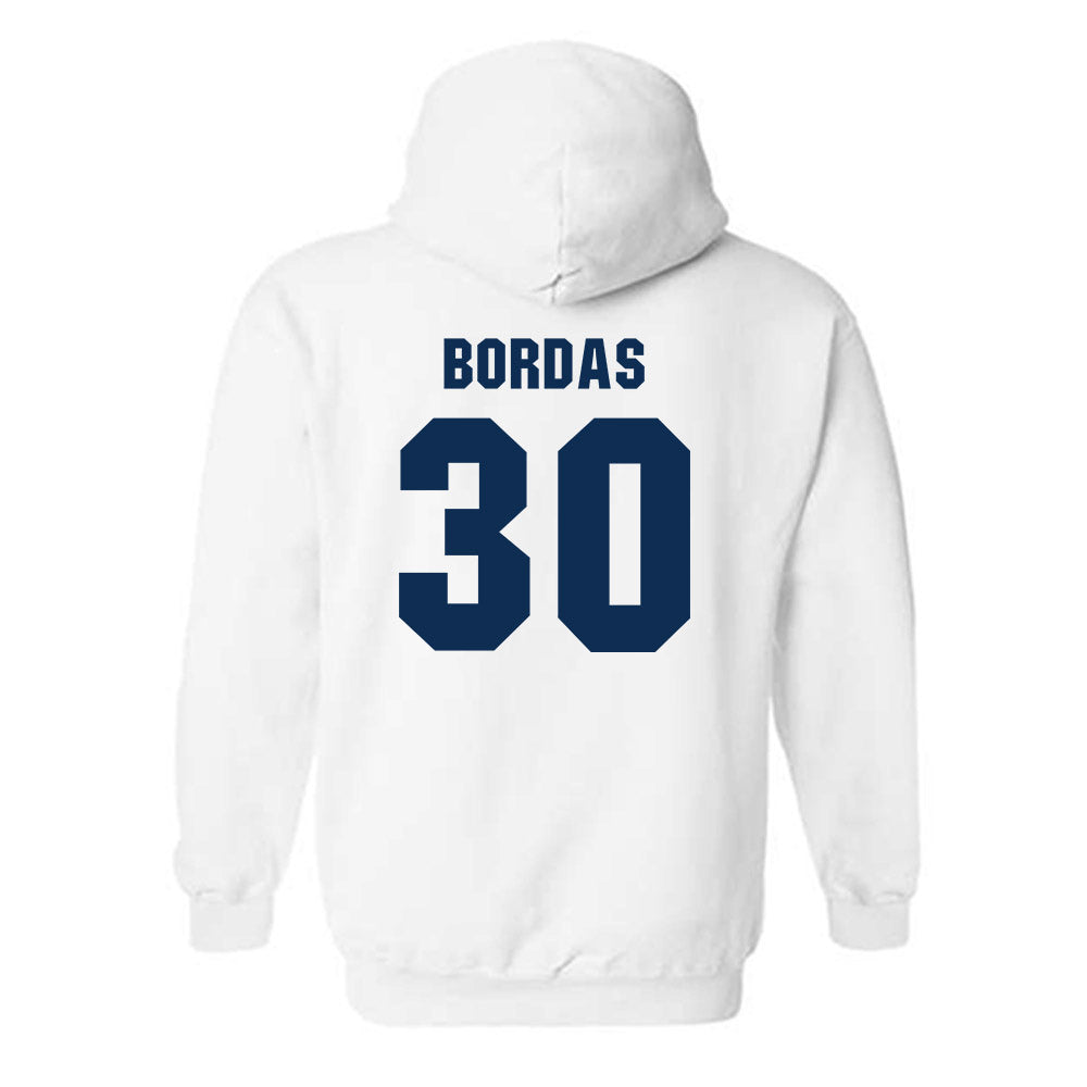 West Virginia - NCAA Women's Basketball : Alexis Bordas - Generic Sports Shersey Hooded Sweatshirt-1