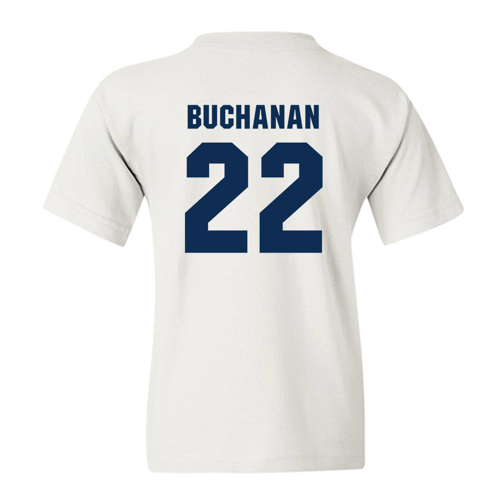 West Virginia - NCAA Men's Basketball : Javan Buchanan - Generic Sports Shersey Youth T-Shirt-1