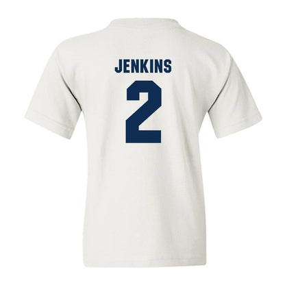West Virginia - NCAA Men's Basketball : Amir Jenkins - Generic Sports Shersey Youth T-Shirt-1