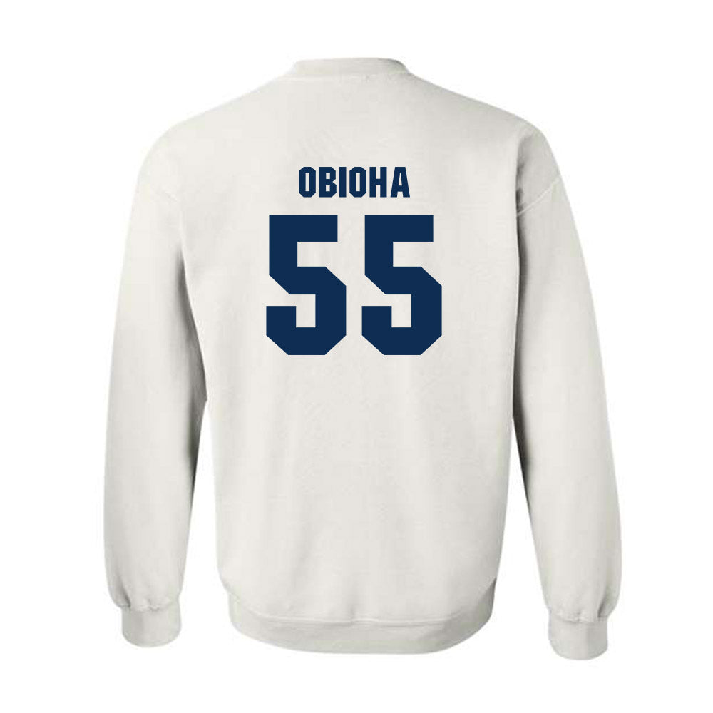 West Virginia - NCAA Men's Basketball : Harlan obioha - Generic Sports Shersey Crewneck Sweatshirt-1