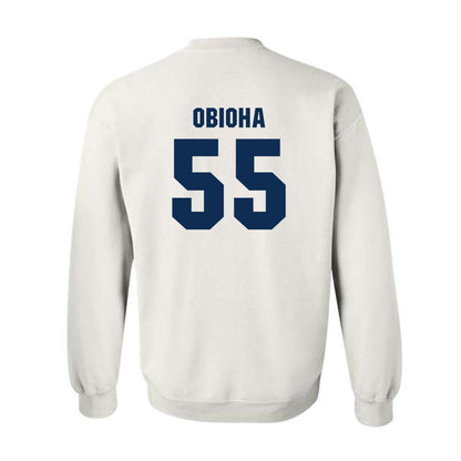 West Virginia - NCAA Men's Basketball : Harlan obioha - Generic Sports Shersey Crewneck Sweatshirt-1