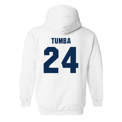 West Virginia - NCAA Women's Basketball : Divine Tumba - Generic Sports Shersey Hooded Sweatshirt-1