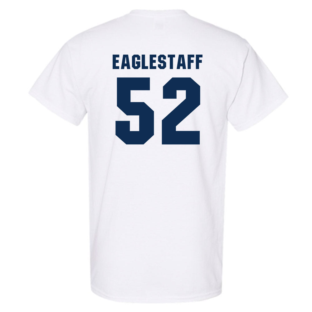 West Virginia - NCAA Men's Basketball : Treysen Eaglestaff - Generic Sports Shersey T-Shirt-1