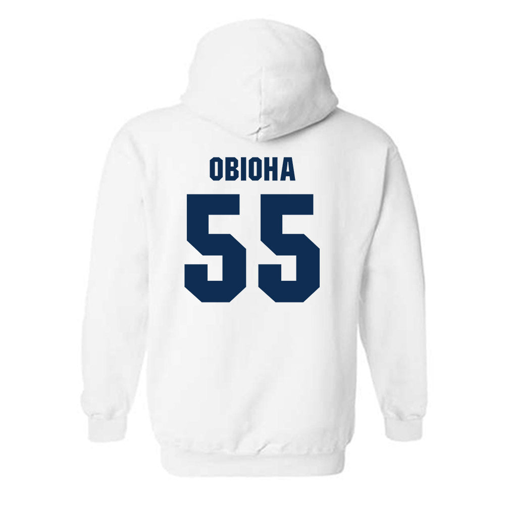 West Virginia - NCAA Men's Basketball : Harlan obioha - Generic Sports Shersey Hooded Sweatshirt-1