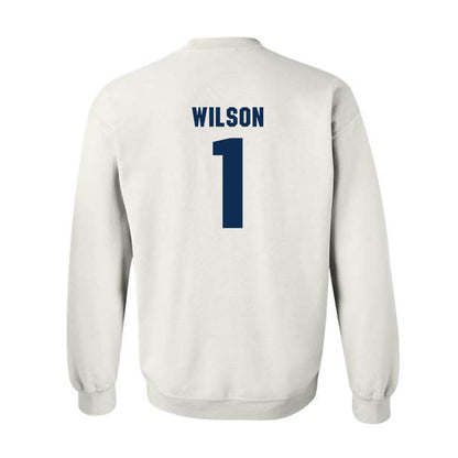 West Virginia - NCAA Women's Basketball : Nylah Wilson - Generic Sports Shersey Crewneck Sweatshirt-1