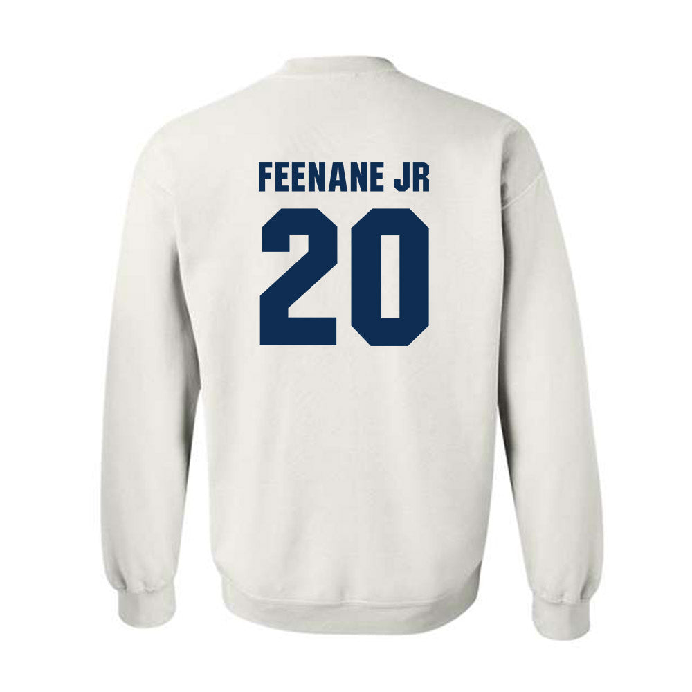 West Virginia - NCAA Men's Basketball : Michael Feenane Jr - Generic Sports Shersey Crewneck Sweatshirt-1