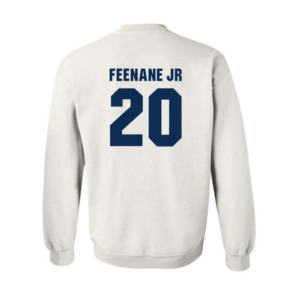 West Virginia - NCAA Men's Basketball : Michael Feenane Jr - Generic Sports Shersey Crewneck Sweatshirt-1