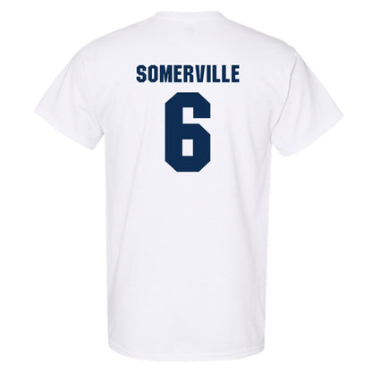 West Virginia - NCAA Men's Basketball : Martin Somerville - Generic Sports Shersey T-Shirt-1