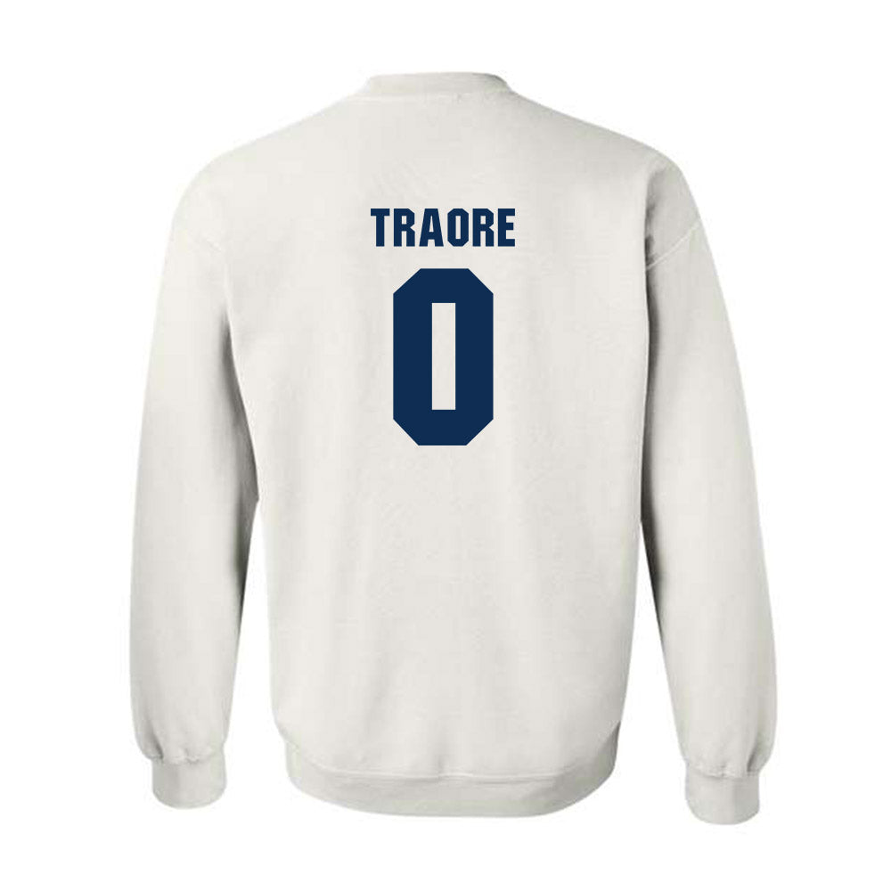 West Virginia - NCAA Men's Basketball : Seydou Traore - Generic Sports Shersey Crewneck Sweatshirt-1