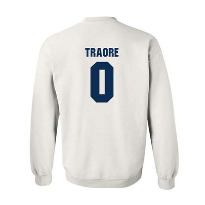 West Virginia - NCAA Men's Basketball : Seydou Traore - Generic Sports Shersey Crewneck Sweatshirt-1