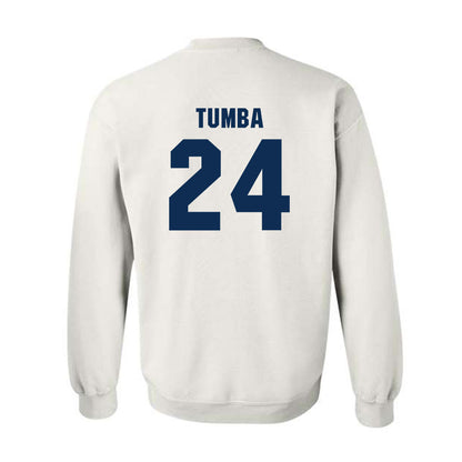 West Virginia - NCAA Women's Basketball : Divine Tumba - Generic Sports Shersey Crewneck Sweatshirt-1