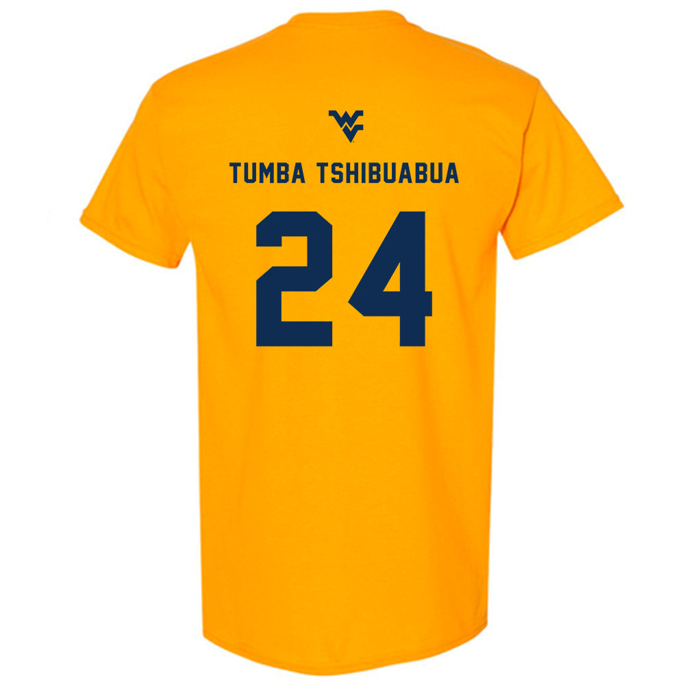 West Virginia - NCAA Women's Basketball : Divine Tumba Tshibuabua - Generic Sports Shersey T-Shirt-1