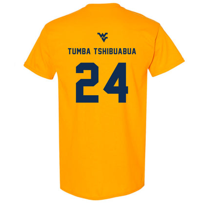 West Virginia - NCAA Women's Basketball : Divine Tumba Tshibuabua - Generic Sports Shersey T-Shirt-1