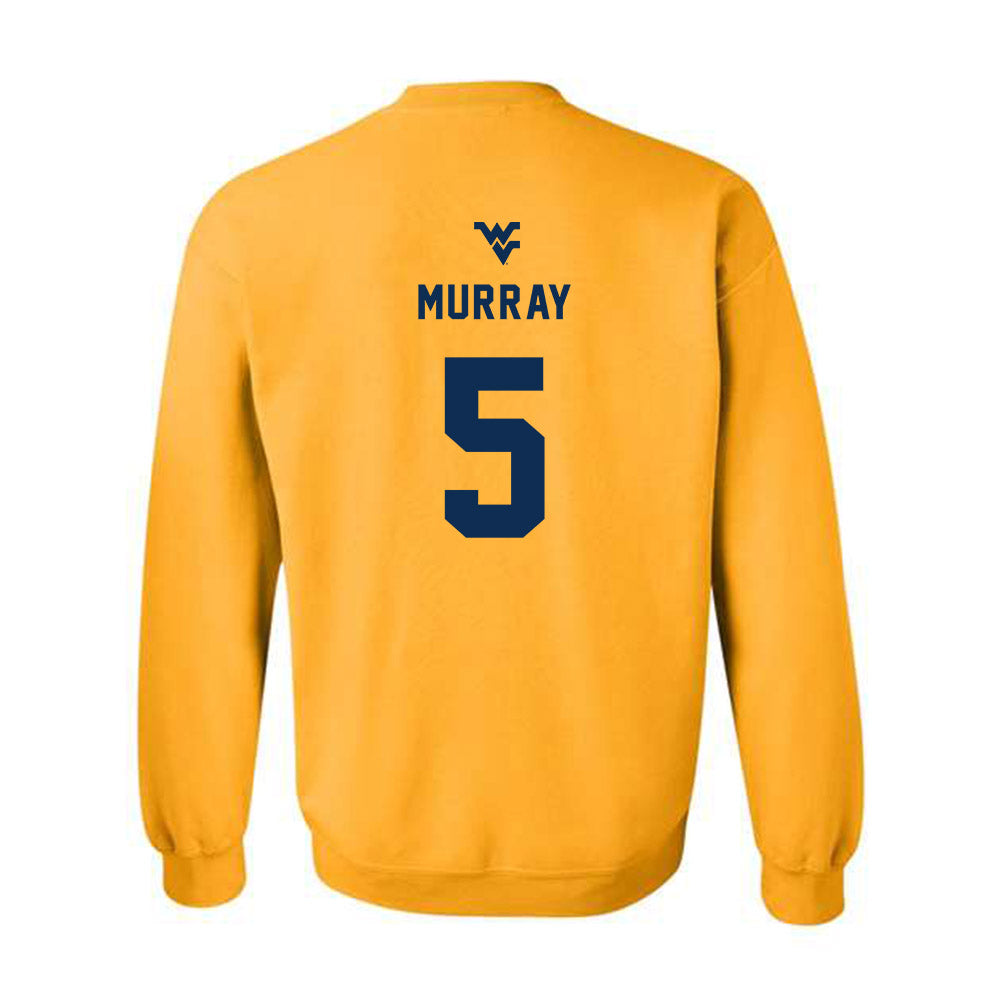 West Virginia - NCAA Women's Basketball : Chante Murray - Generic Sports Shersey Crewneck Sweatshirt-1