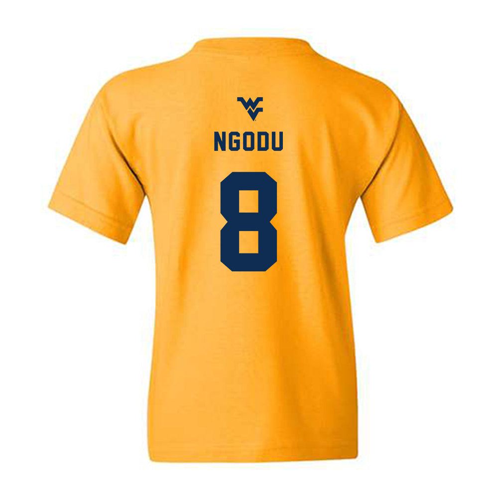 West Virginia - NCAA Women's Basketball : Khyala Ngodu - Generic Sports Shersey Youth T-Shirt-1