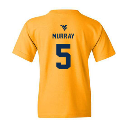 West Virginia - NCAA Women's Basketball : Chante Murray - Generic Sports Shersey Youth T-Shirt-1