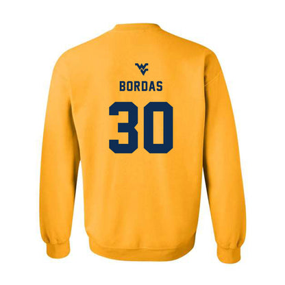 West Virginia - NCAA Women's Basketball : Alexis Bordas - Generic Sports Shersey Crewneck Sweatshirt-1