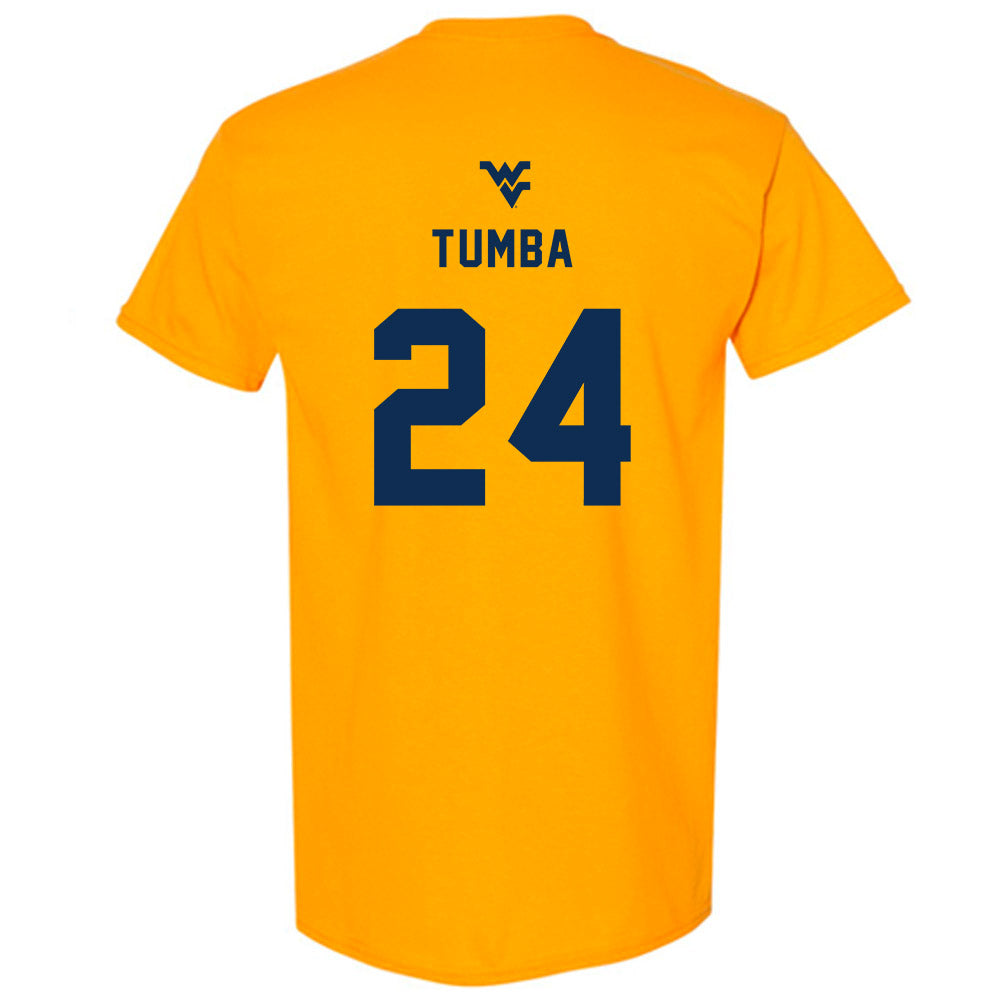 West Virginia - NCAA Women's Basketball : Divine Tumba - Generic Sports Shersey T-Shirt-1