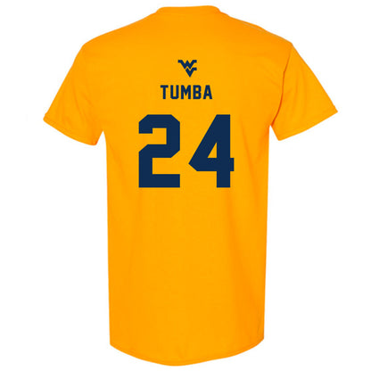 West Virginia - NCAA Women's Basketball : Divine Tumba - Generic Sports Shersey T-Shirt-1