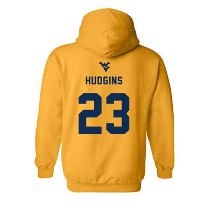 West Virginia - NCAA Women's Basketball : Marya Hudgins - Generic Sports Shersey Hooded Sweatshirt-1