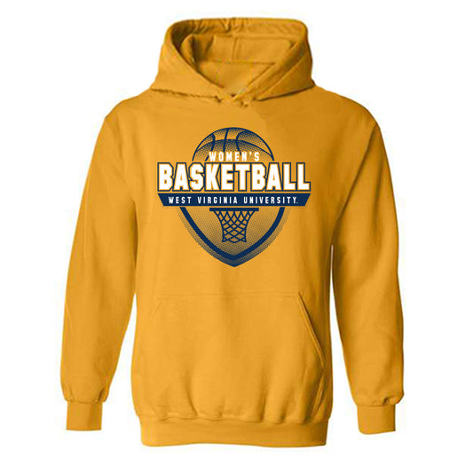 West Virginia - NCAA Women's Basketball : Kierra Wheeler - Generic Sports Shersey Hooded Sweatshirt-0