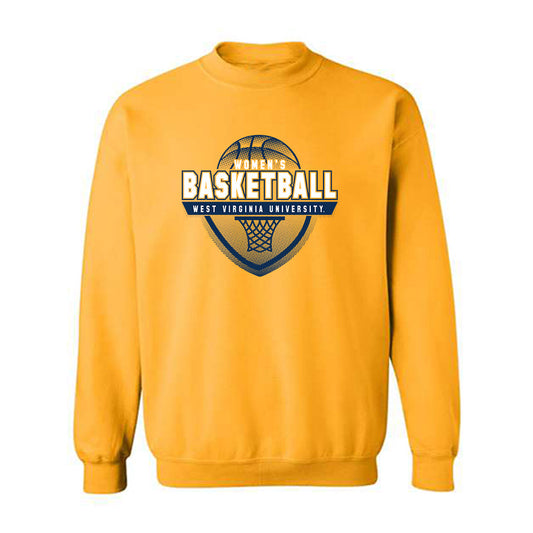 West Virginia - NCAA Women's Basketball : Kennedy Harris - Generic Sports Shersey Crewneck Sweatshirt-0