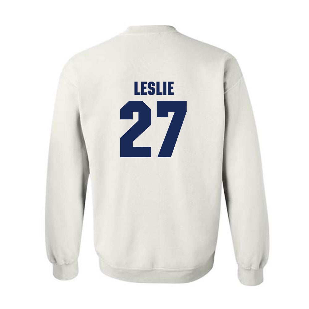 Marquette - NCAA Men's Lacrosse : Parker Leslie - Sports Shersey Crewneck Sweatshirt-1