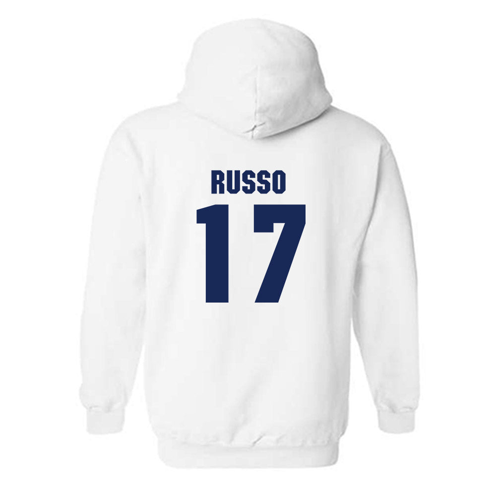 Marquette - NCAA Women's Soccer : Allessandra Russo - Sports Shersey Hooded Sweatshirt-1