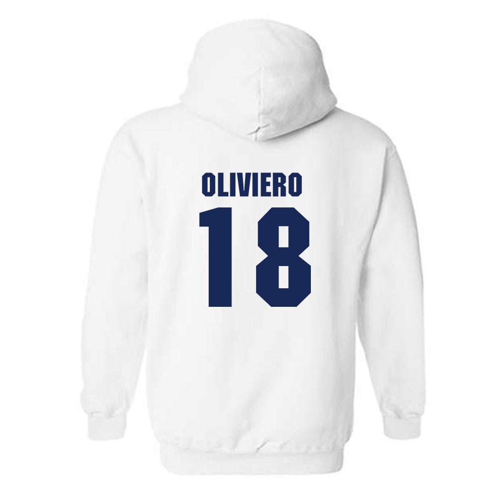 Marquette - NCAA Women's Soccer : Capri Oliviero - Sports Shersey Hooded Sweatshirt-1