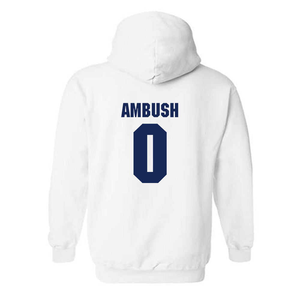 Marquette - NCAA Men's Lacrosse : Ty Ambush - Sports Shersey Hooded Sweatshirt-1