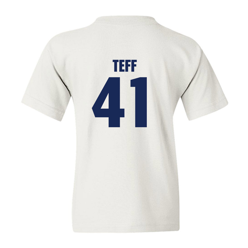 Marquette - NCAA Men's Lacrosse : Troy Teff - Sports Shersey Youth T-Shirt-1