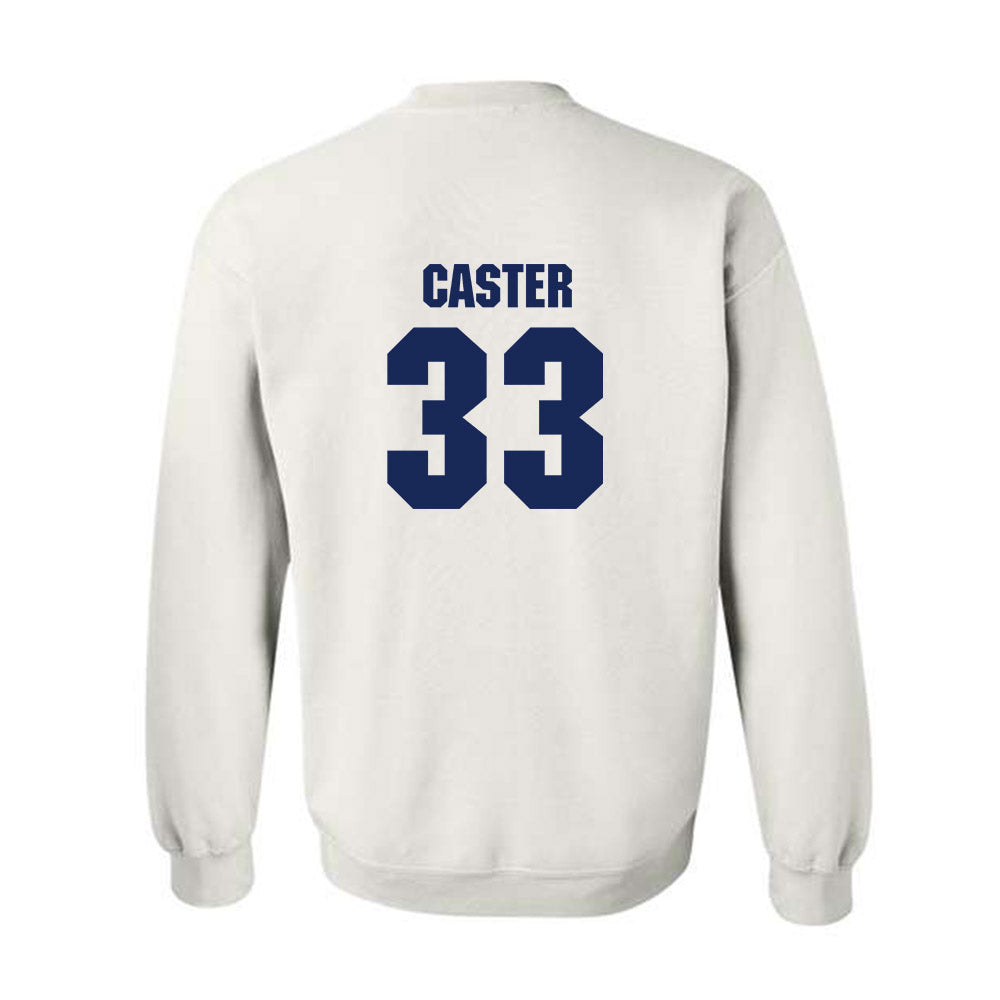 Marquette - NCAA Men's Lacrosse : Chandler Caster - Sports Shersey Crewneck Sweatshirt-1