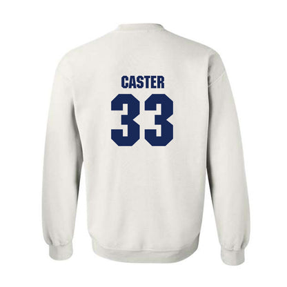 Marquette - NCAA Men's Lacrosse : Chandler Caster - Sports Shersey Crewneck Sweatshirt-1