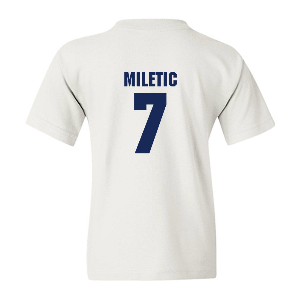 Marquette - NCAA Men's Basketball : Ian Miletic - Sports Shersey Youth T-Shirt-1