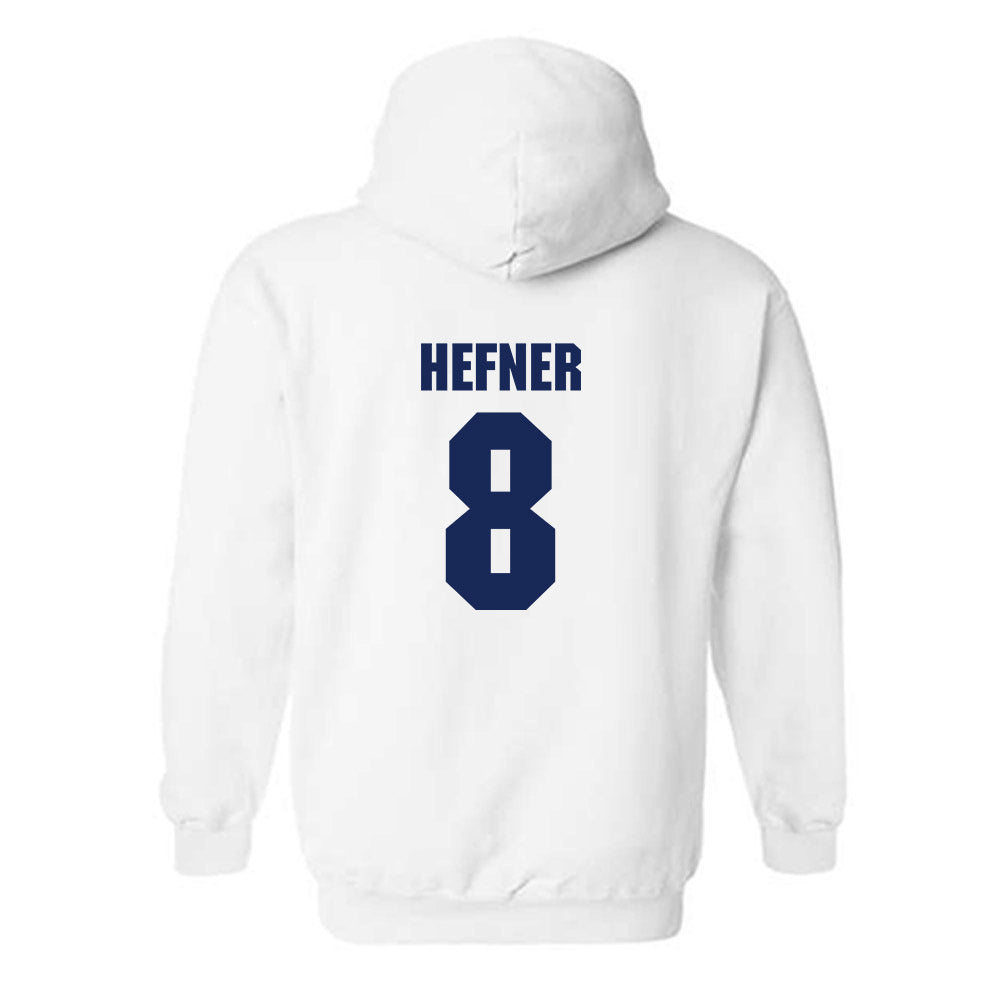 Marquette - NCAA Women's Soccer : Callie Hefner - Sports Shersey Hooded Sweatshirt-1