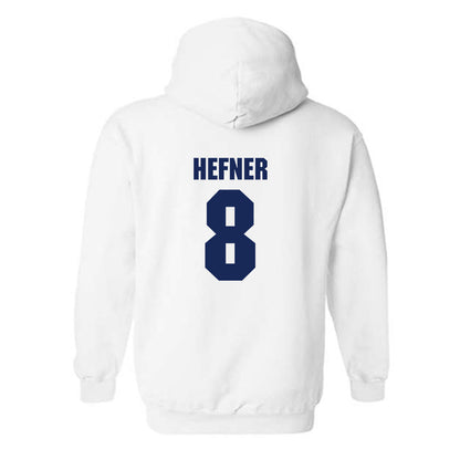 Marquette - NCAA Women's Soccer : Callie Hefner - Sports Shersey Hooded Sweatshirt-1