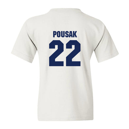 Marquette - NCAA Men's Lacrosse : Ben Pousak - Sports Shersey Youth T-Shirt-1