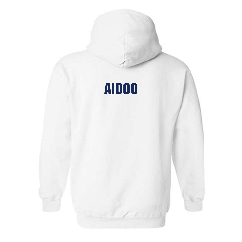 Marquette - NCAA Men's Track & Field : Ethan Aidoo - Sports Shersey Hooded Sweatshirt-1