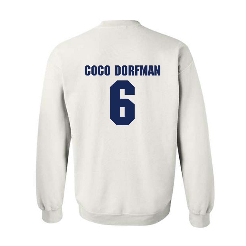 Marquette - NCAA Women's Soccer : Coco dorfman Coco dorfman - Sports Shersey Crewneck Sweatshirt-1