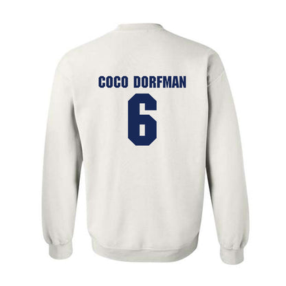 Marquette - NCAA Women's Soccer : Coco dorfman Coco dorfman - Sports Shersey Crewneck Sweatshirt-1