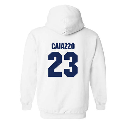 Marquette - NCAA Men's Lacrosse : Sal Caiazzo - Sports Shersey Hooded Sweatshirt-1