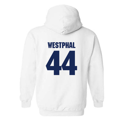 Marquette - NCAA Men's Lacrosse : Beau Westphal - Sports Shersey Hooded Sweatshirt-1