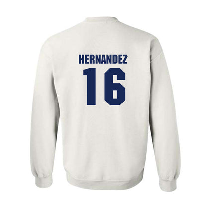 Marquette - NCAA Women's Soccer : Olivia Hernandez - Sports Shersey Crewneck Sweatshirt-1