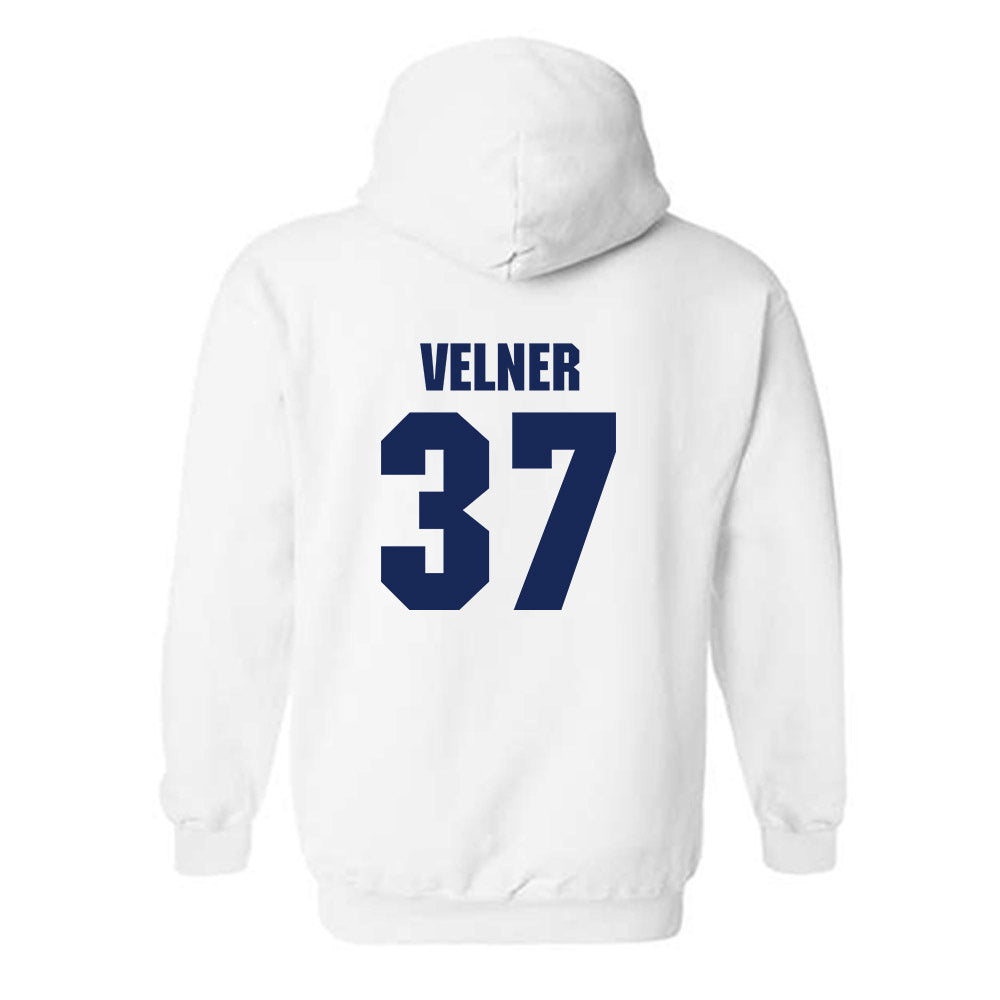 Marquette - NCAA Women's Lacrosse : Mary Velner - Sports Shersey Hooded Sweatshirt