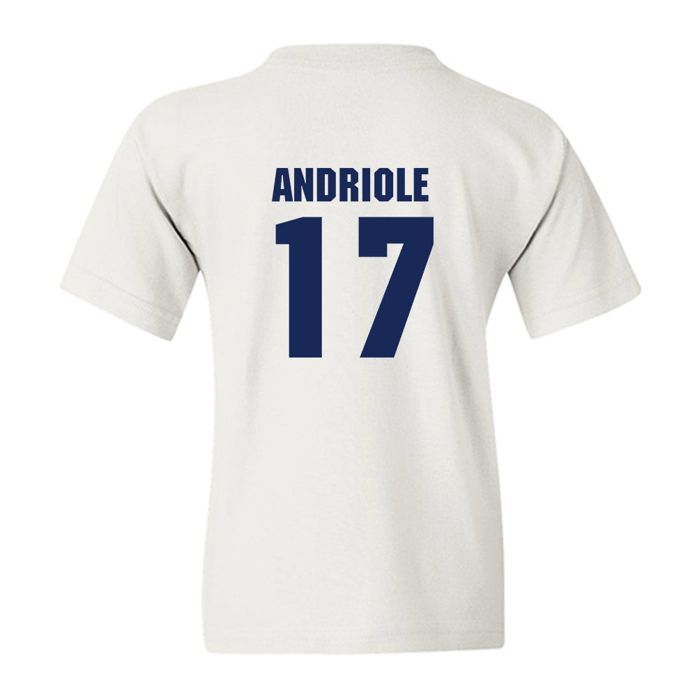 Marquette - NCAA Men's Lacrosse : Thomas Andriole - Sports Shersey Youth T-Shirt-1