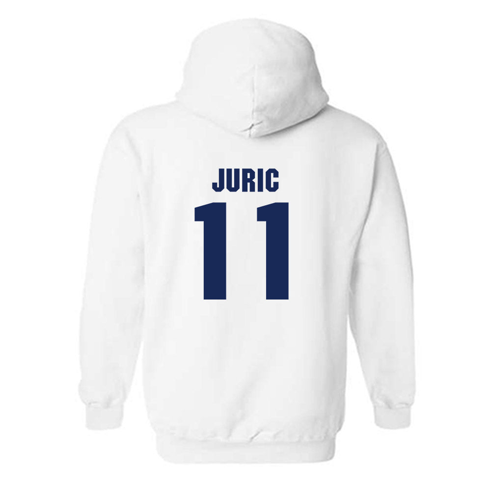 Marquette - NCAA Women's Volleyball : Tani Juric - Sports Shersey Hooded Sweatshirt-1