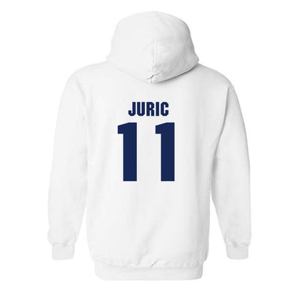 Marquette - NCAA Women's Volleyball : Tani Juric - Sports Shersey Hooded Sweatshirt-1